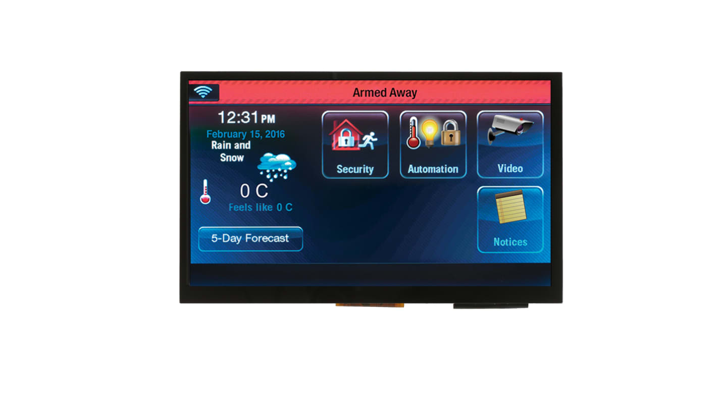 Midas MDT0700ESSC-HDMI TFT LCD Colour Display / Touch Screen, 7in, 1024 x 600pixels