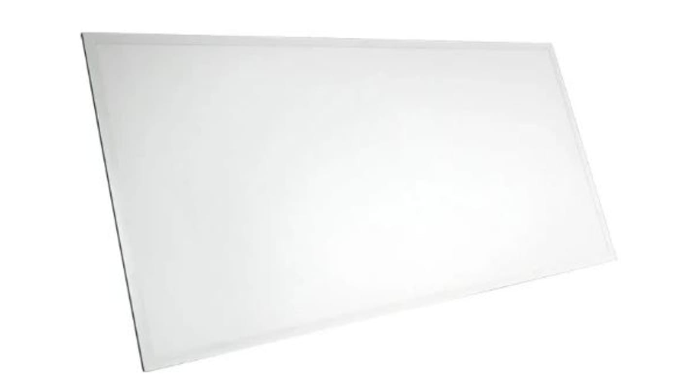 Panel LED Rectangular RS PRO, 220 → 240 V ac, 45 W, Blanco Frío, 4000K, 5500 lm, long. 1,2m x anch. 595 mm, IP20