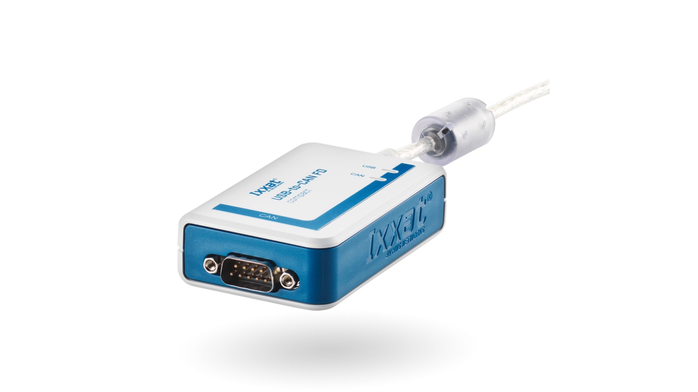 Ixxat インターフェースコンバータ コネクタA:USB A /B:D-sub、9ピン 1.01.0351.12001
