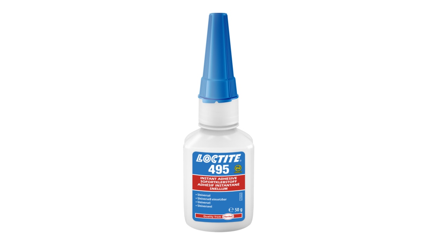 Adesivo cianoacrilato Loctite 495 da 50 g