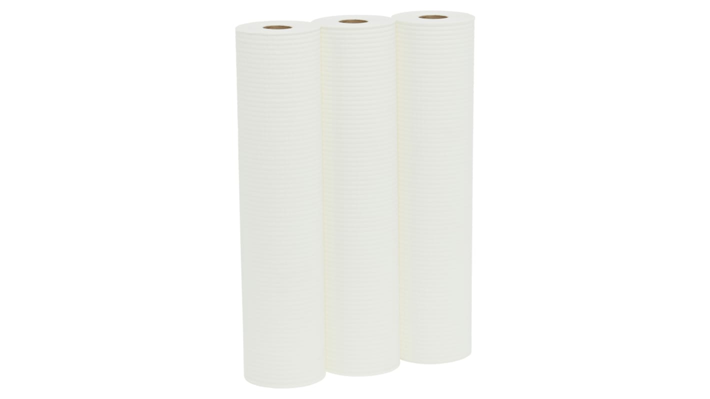 WYPALL X50 Large Roll Wipers (4197) Dry Multi-Purpose Wipes, Roll of 3, 49cm x 70m