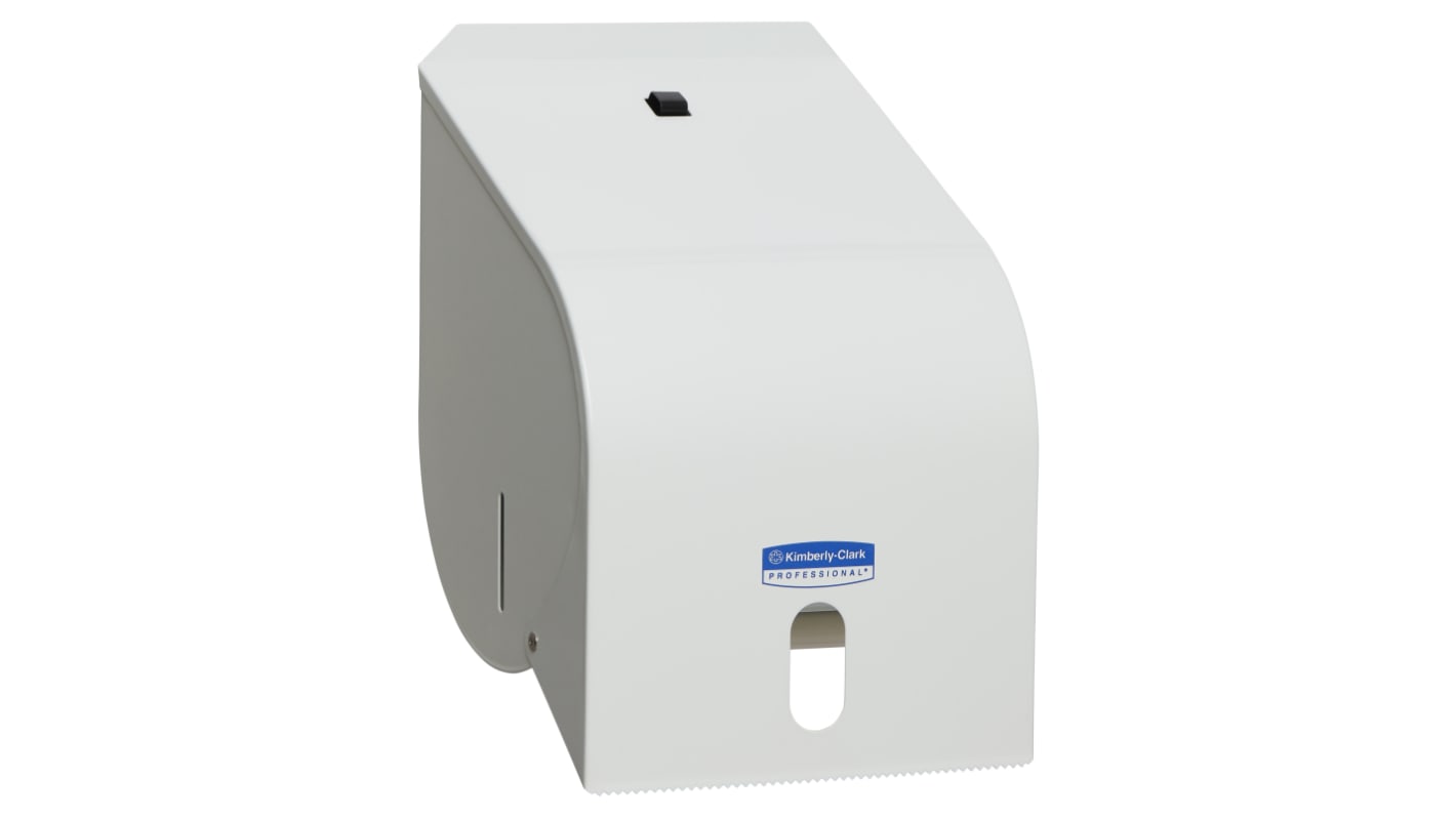 Kimberly Clark Steel White Paper Towel Dispenser, 190mm x 310mm x 200mm