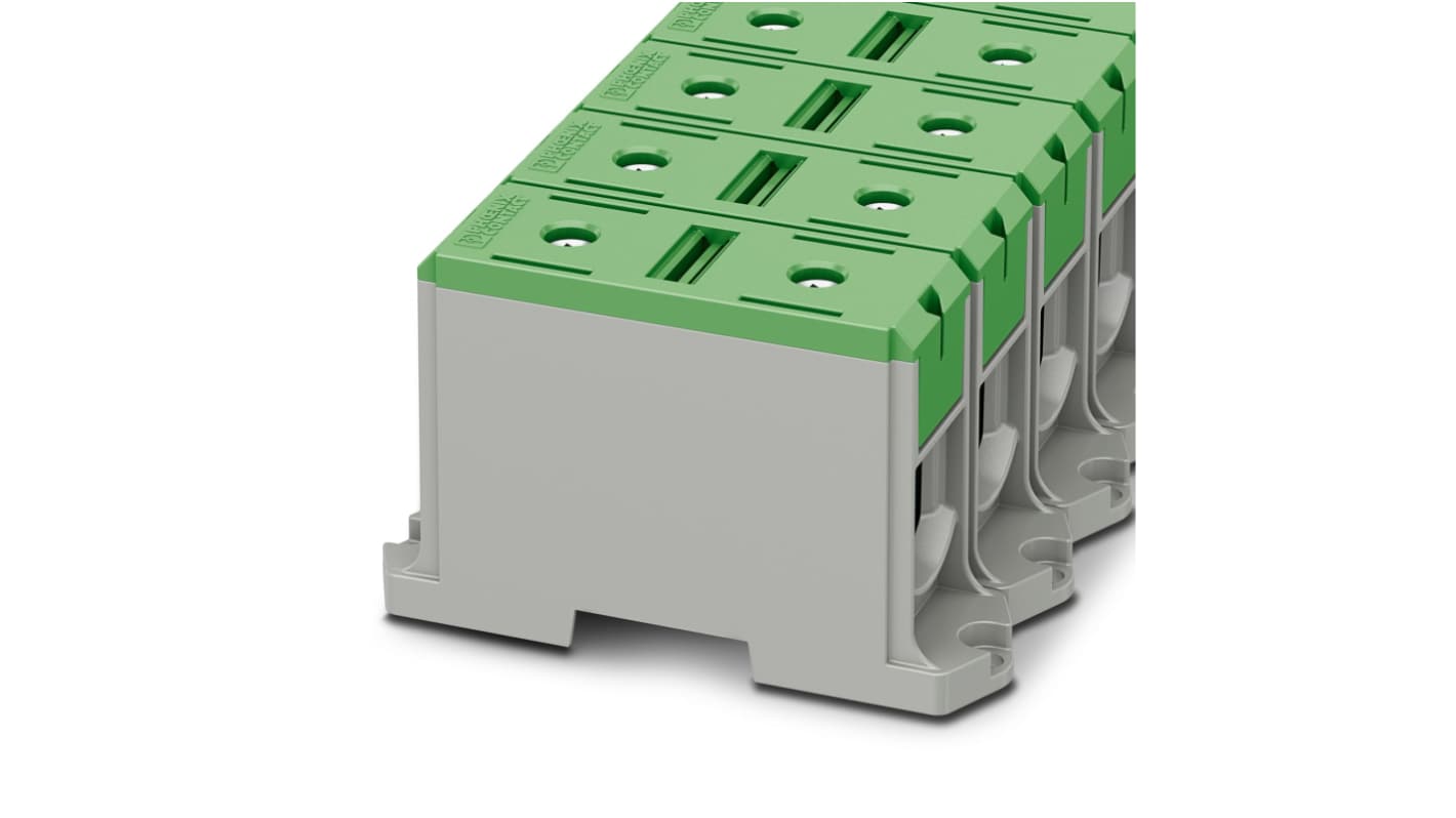 Phoenix Contact 1086507 UBAL Series Green, 240mm², Single-Level, Screw Termination