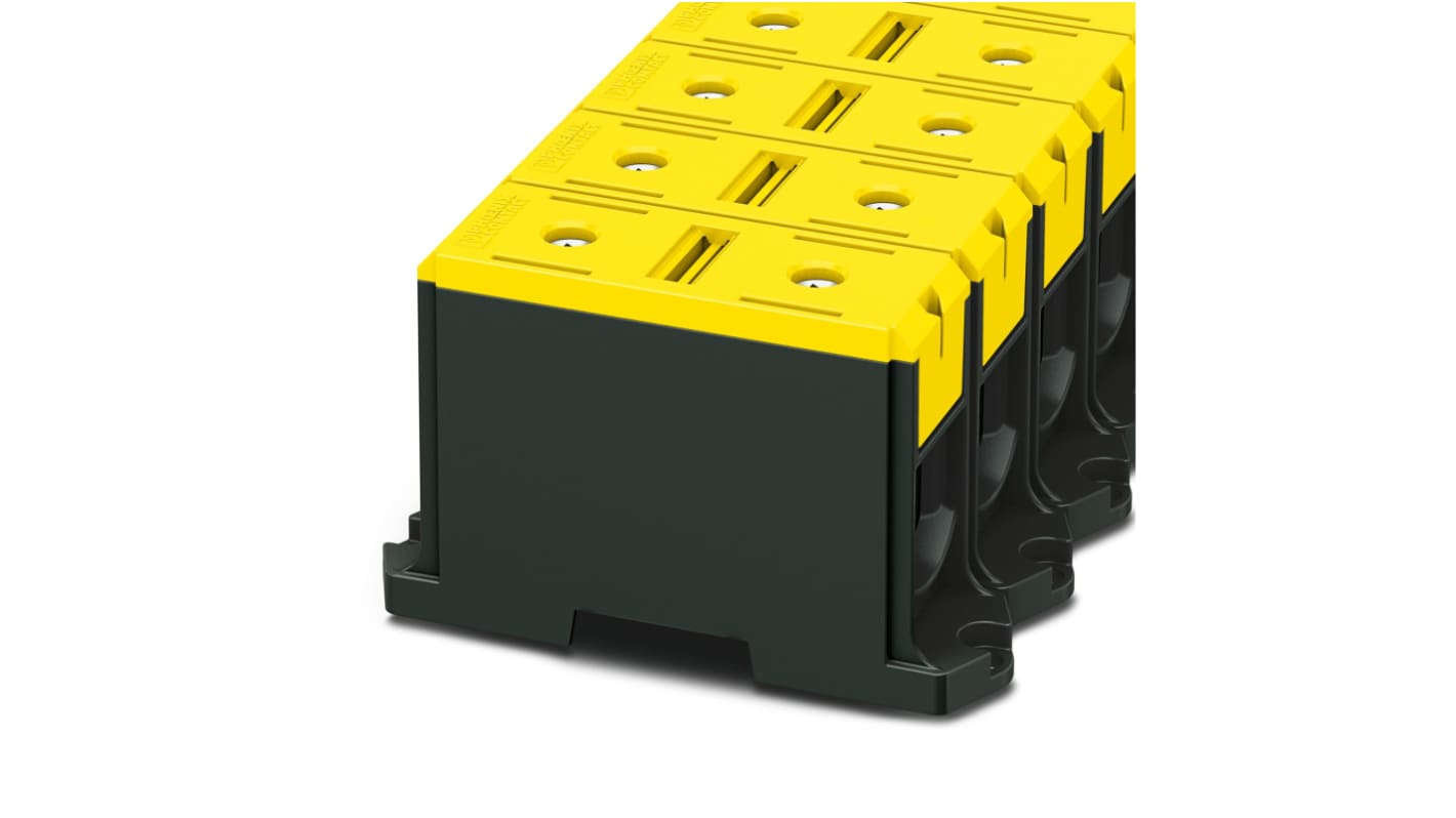 Phoenix Contact 1086510 UBAL Series Yellow, 240mm², Single-Level, Screw Termination
