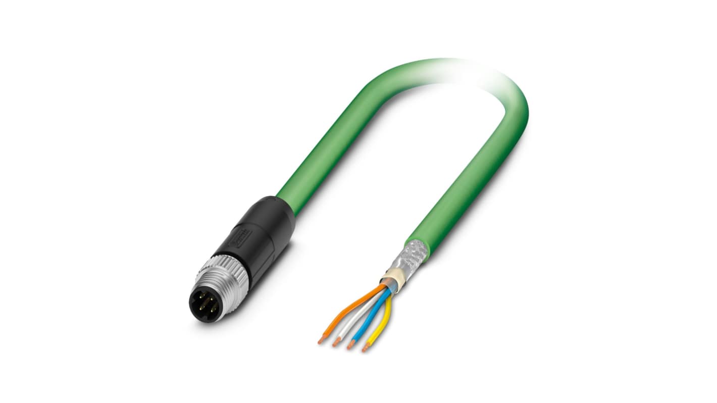 Kabel Ethernet Cat5 długość 10m Z zakończeniem Phoenix Contact PUR