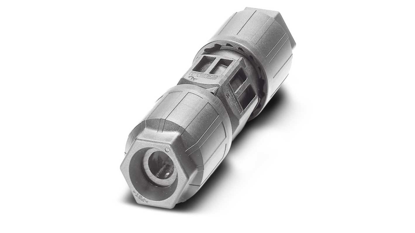 Phoenix Contact Circular Connector, 4 Contacts, Cable Mount, IP66, IP68, IP69K, QPD Series