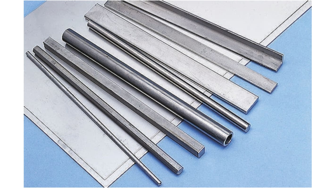 RS PRO Stainless Steel Rod 4mm Diameter, 1m L