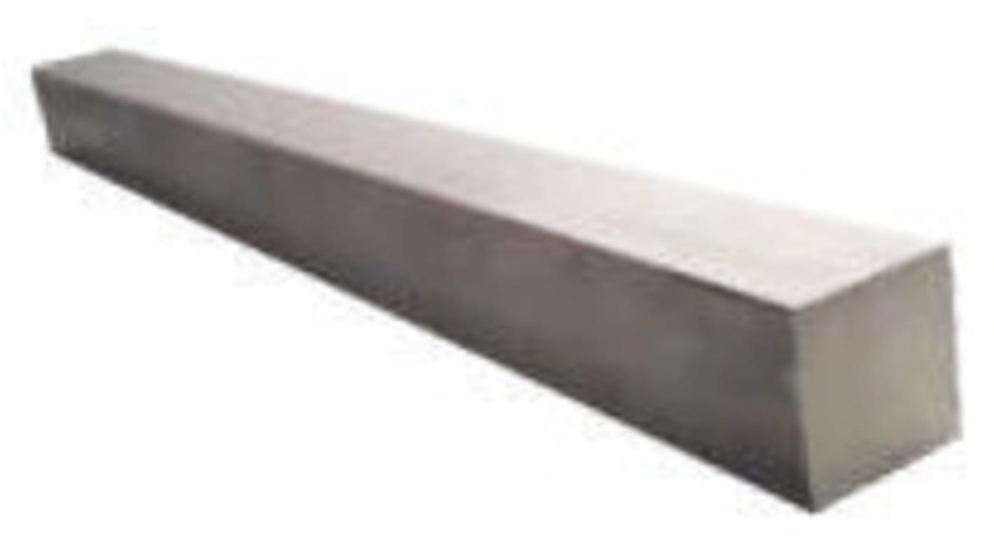 RS PRO Stainless Steel Square Bar, 10mm W, 10mm H, 1.5m L