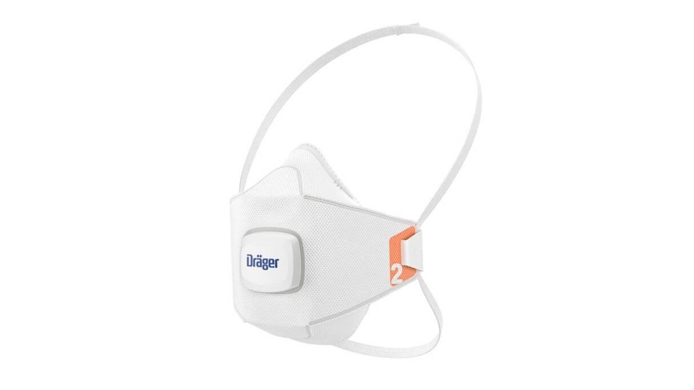 DRAEGER X-plore 1920 FFP2 Staubschutzmaske Flach faltbar Orange/Weiß