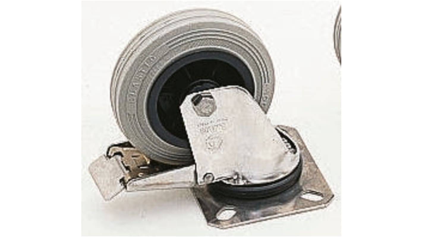 Rueda giratoria con freno LAG, Ø de rueda 125mm, para uso intermedio hasta 110kg