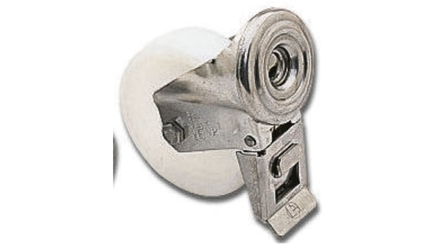Roulette industrielle Pivotante LAG, inox, Ø 125mm, 250kg