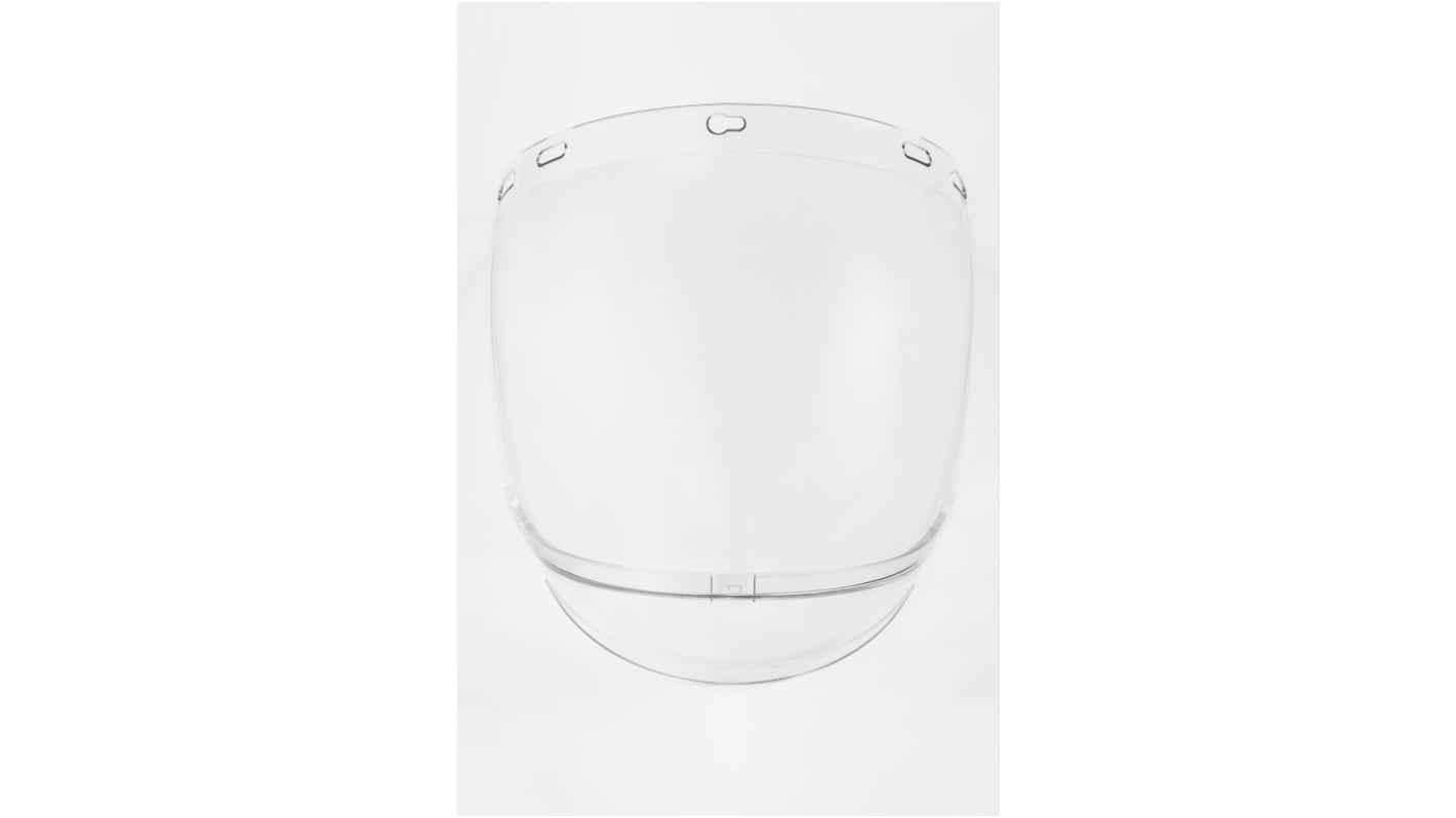 Riley Clear Flip Up Visor, Resistant To Impact