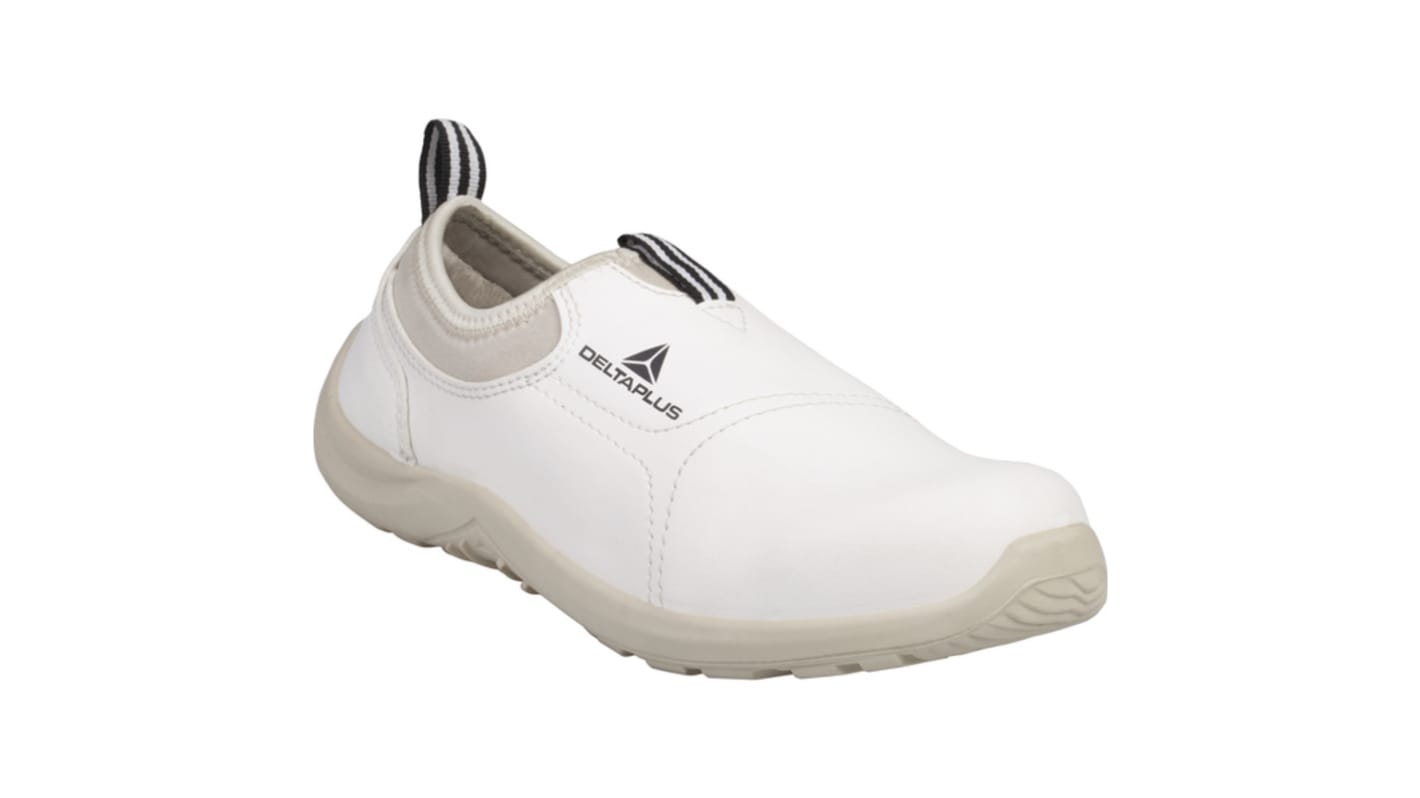 Zapatos de seguridad Unisex Delta Plus de color Blanco, talla 39, S2 SRC