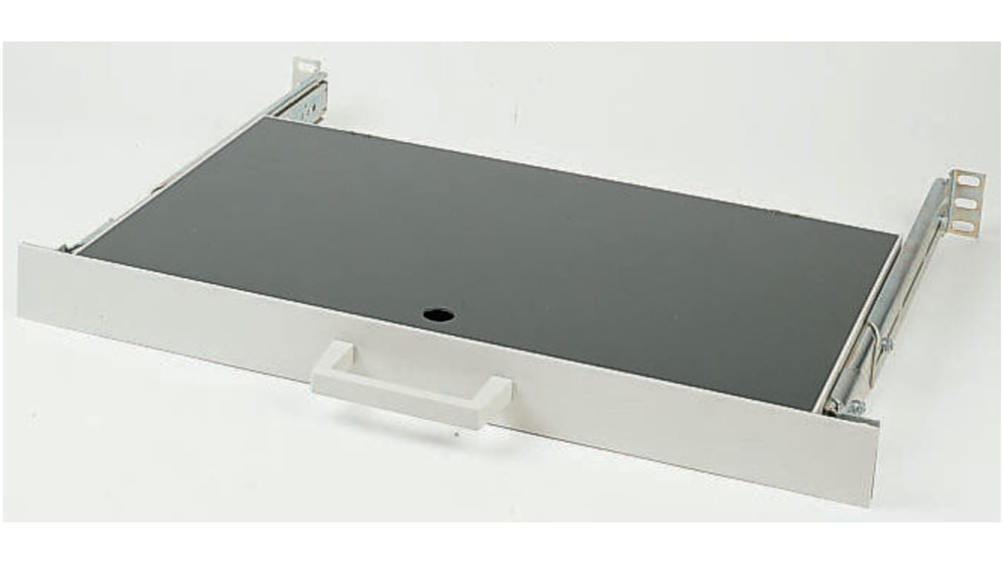 RS PRO, Stahl ESD-Schublade, 1U, Tastaturschubfach