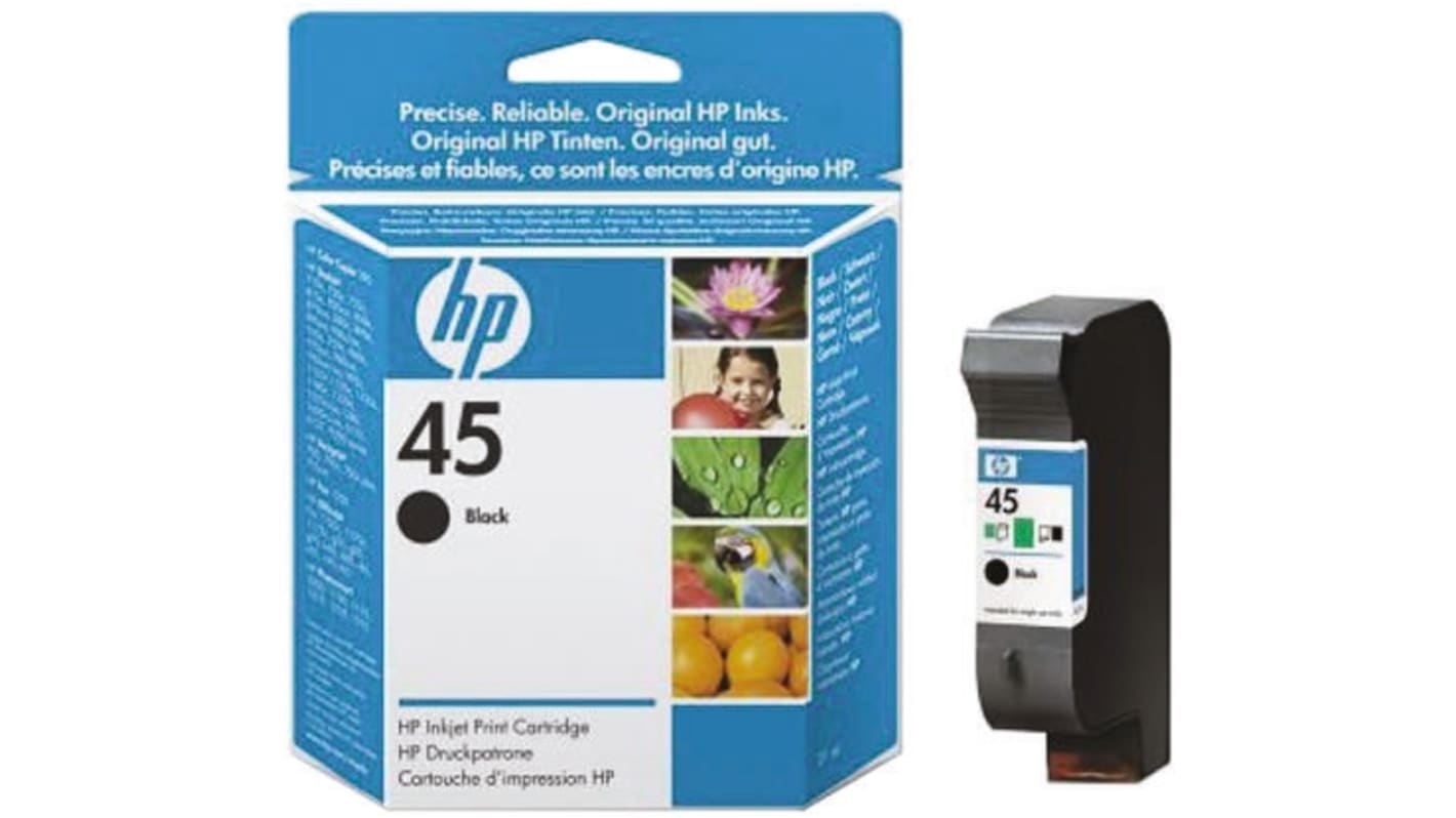 Hewlett Packard 45 Black Ink Cartridge