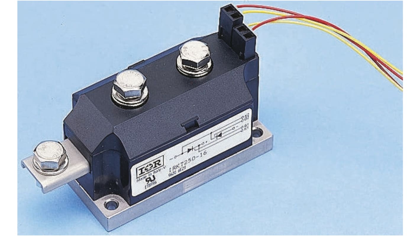 Vishay VS-VSKT250-14PBF, Dual Thyristor Module 1400V, 250A 350mA