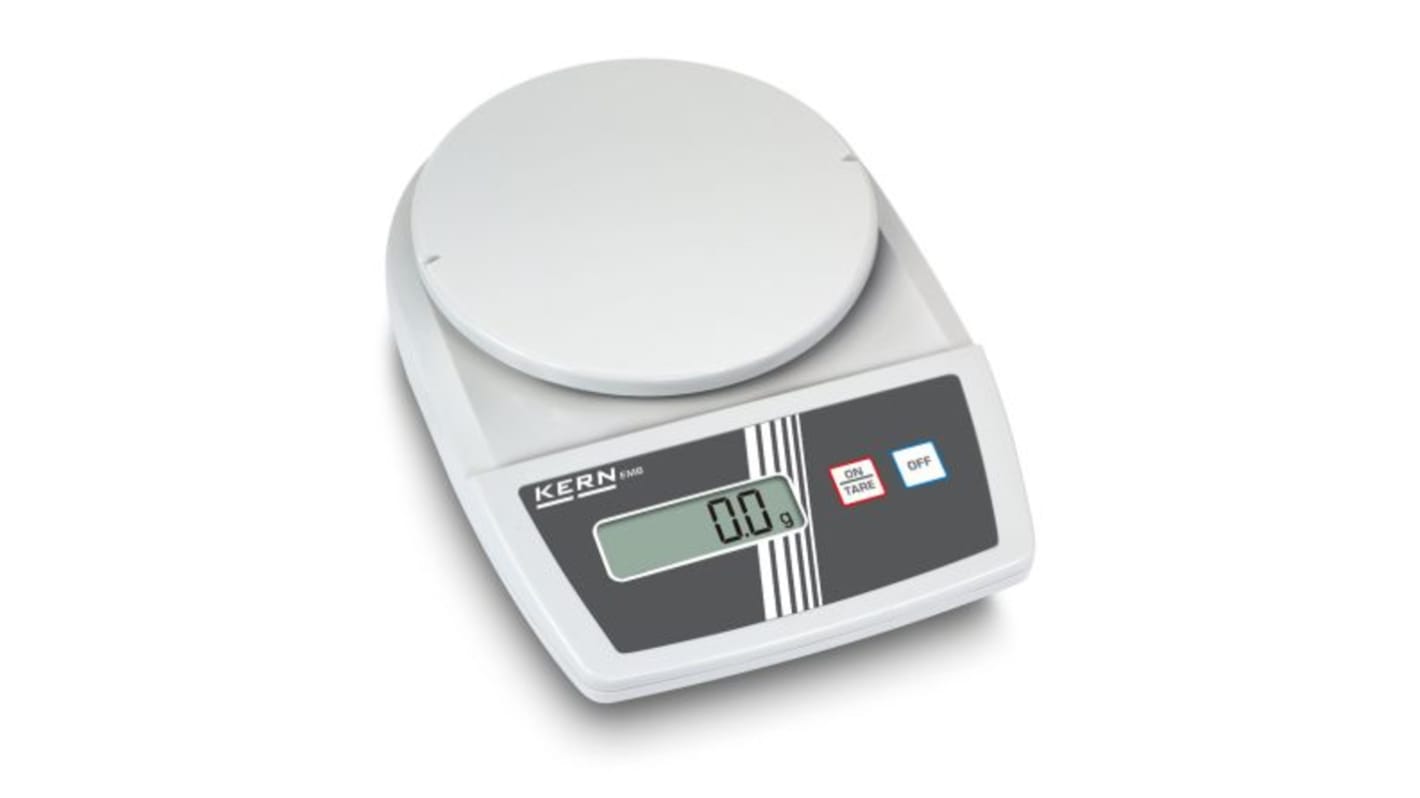 Kern EMB 1200-1 Precision Balance Weighing Scale, 1.2kg Weight Capacity, With DKD Calibration