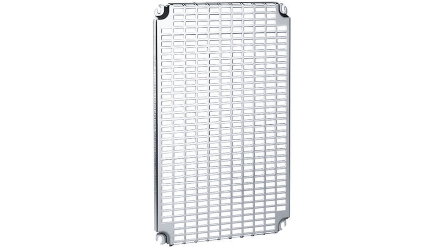 Schneider Electric Monobloc Series Steel Perforated Mounting Plate, 255mm H, 351mm W for Use with S3D, CRN, S3X, PLM,