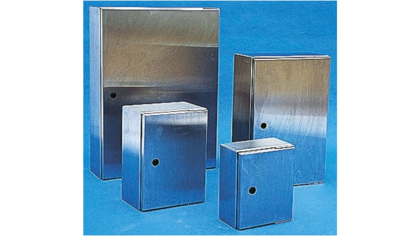 RS PRO 304 Stainless Steel Wall Box, IP66, 500 mm x 400 mm x 200mm