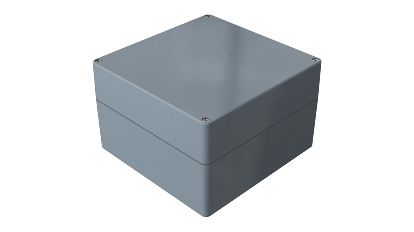 Caja Rose de Poliéster reforzado con fibra de vidrio Gris, 255 x 250 x 161mm, IP66, , Lloyds Register, Registro