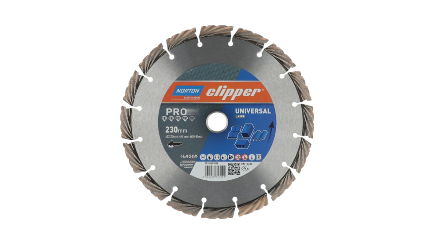 Norton Concrete Circular Saw Blade, Pack of 1