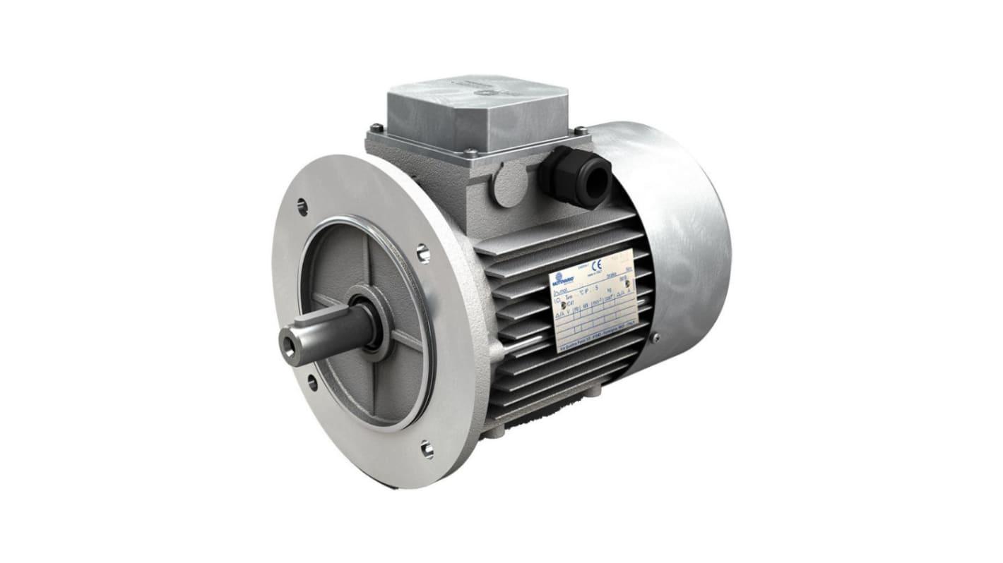 Motovario TH-TBH Induction AC Motor, 370 W, IE2, 3 Phase, 4 Pole, 230/400 V