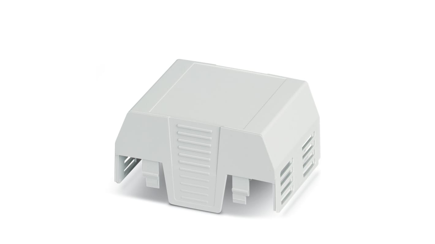 Phoenix Contact DIN Rail Housing Upper Part Enclosure Type EH Series , ABS, Polycarbonate Electronic Housing