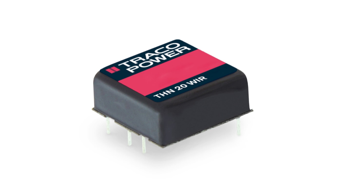 Convertitore c.c.-c.c. 20W, Vin 9 → 36 V c.c., Vout 3.3V cc, 2.25kV cc Sì No