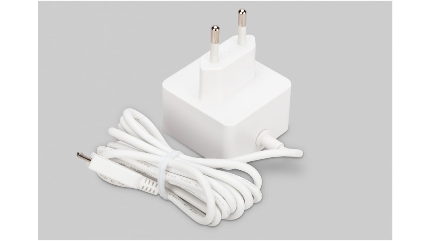 Raspberry Pi Raspberry Pi Power Supply, Micro USB Type B with EU Plug Type