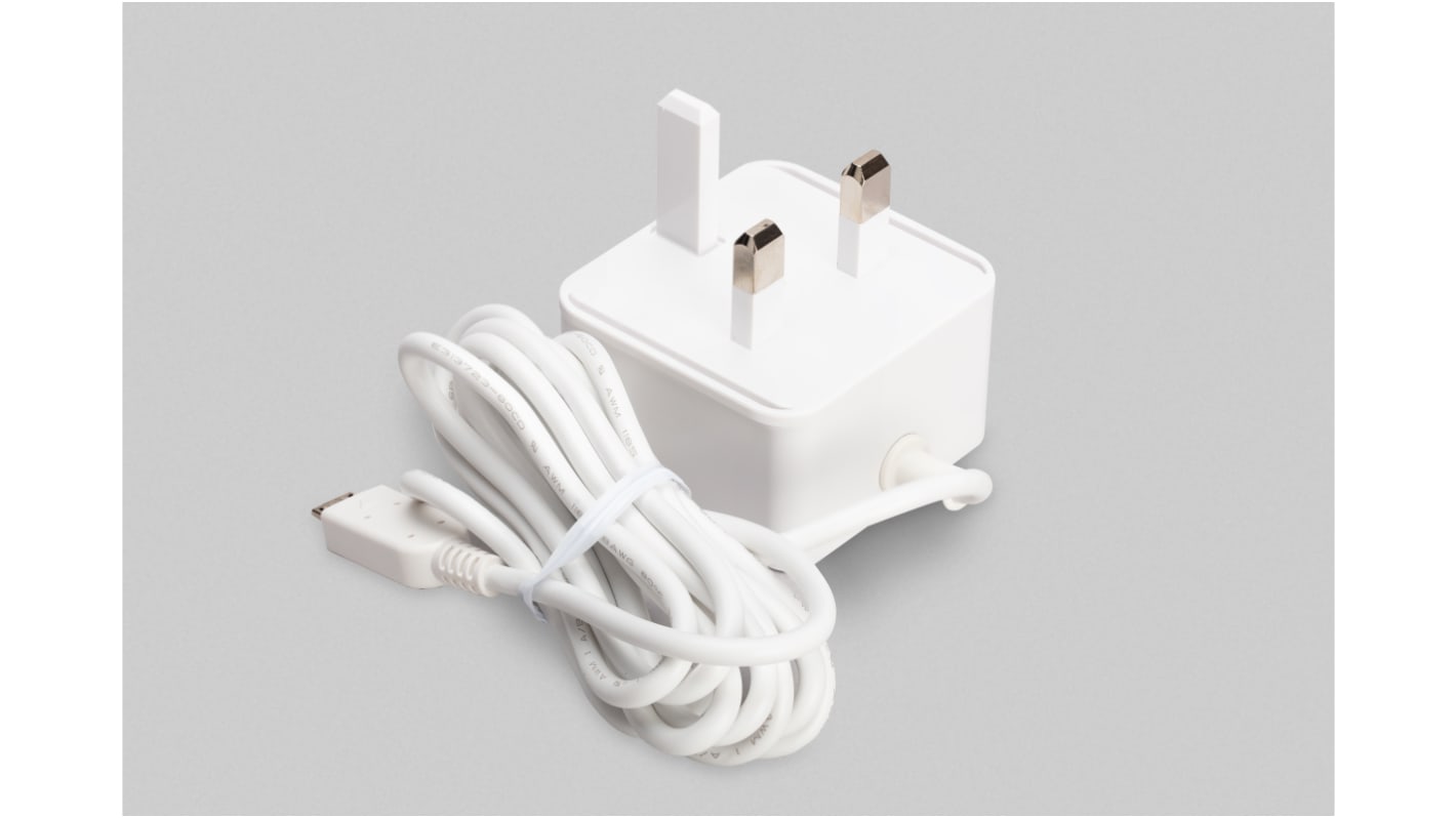 Raspberry Pi Raspberry Pi Power Supply, Micro USB Type B with UK Plug Type