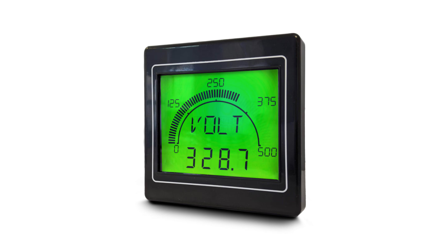 Trumeter LCD Digital Panel Multi-Function Meter, 68mm x 68mm