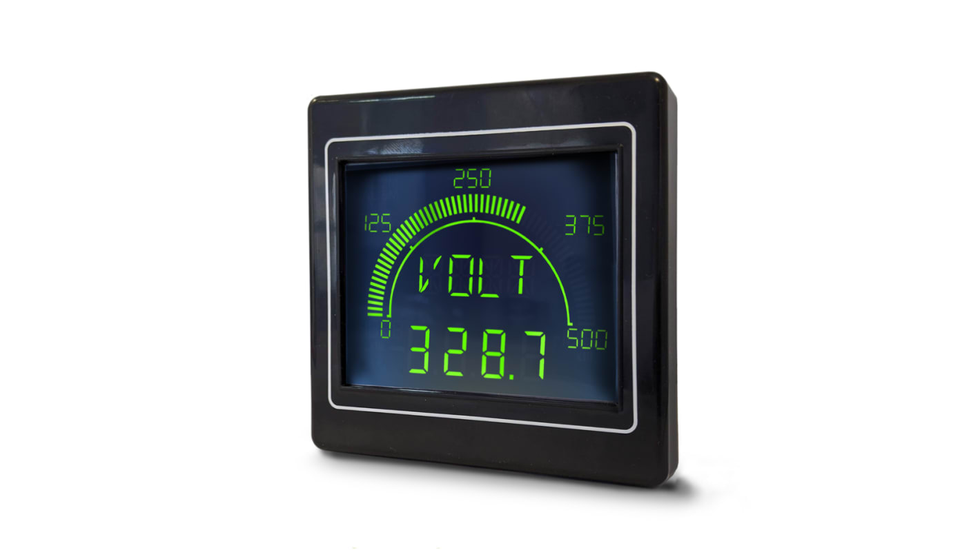 Trumeter LCD Process Meter, 68mm x 68mm