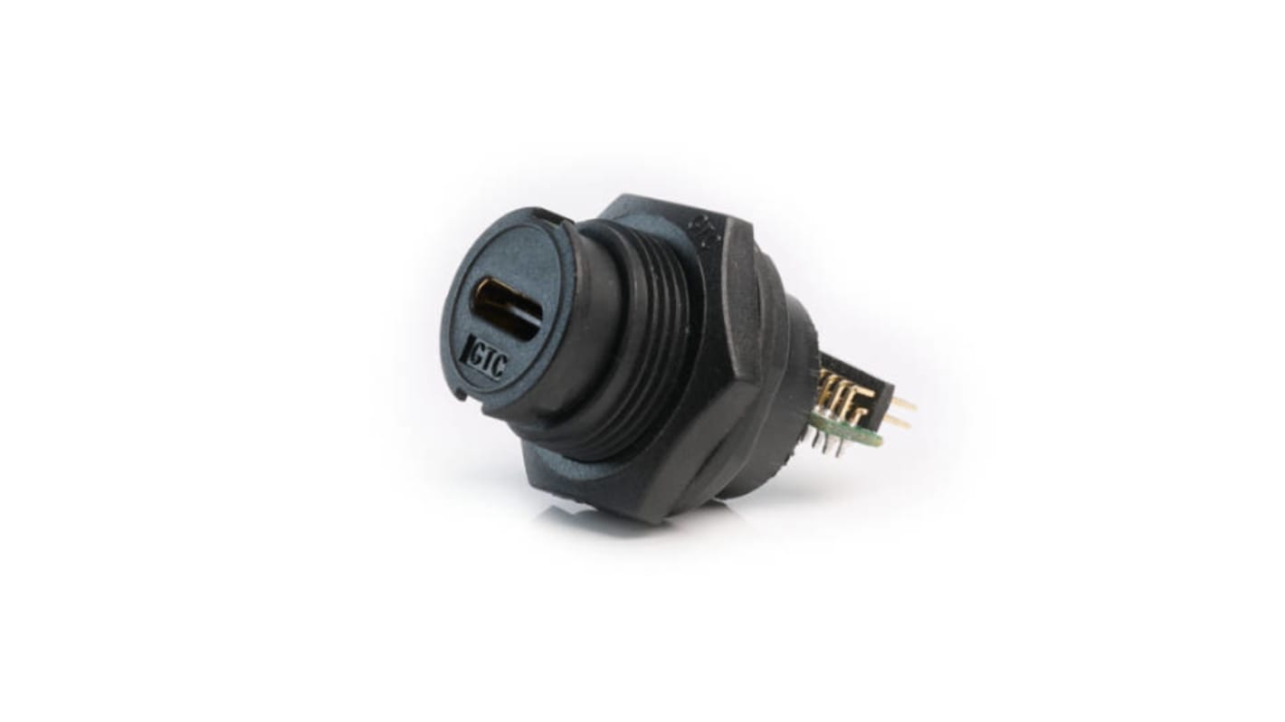 Connettore USB tipo C 3.1 RS PRO Femmina, Montaggio a pannello