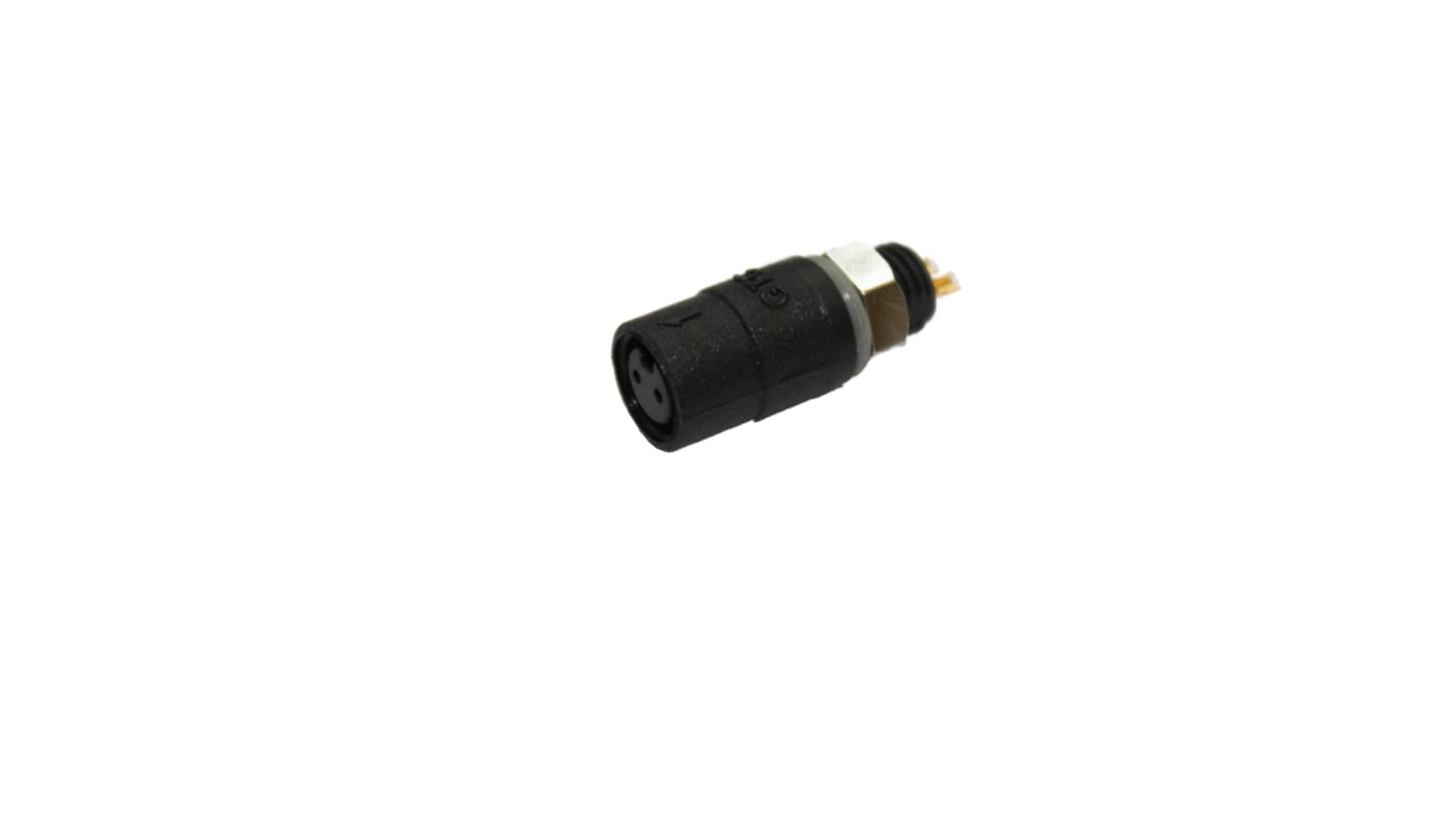 Conector circular RS PRO hembra de 2 vías hembra, Montaje en Panel, IP67