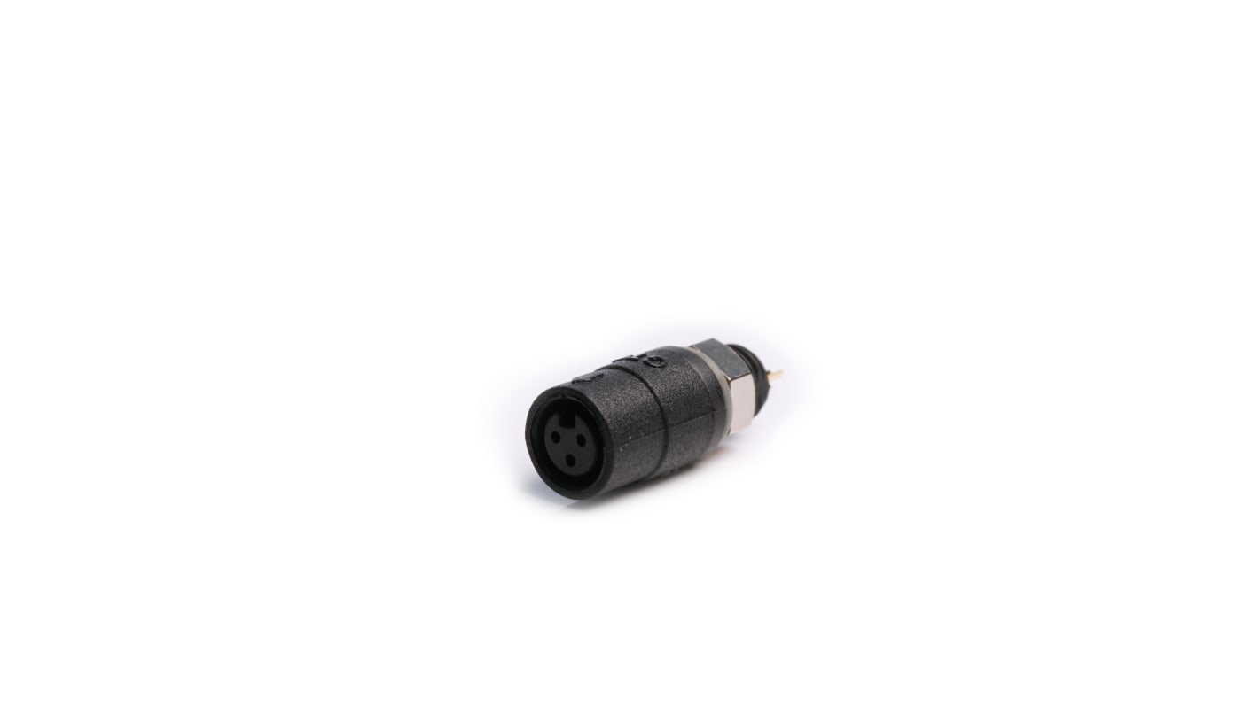 RS PRO Circular Connector, 3 Contacts, Panel Mount, M6 Connector, Socket, Female, IP67