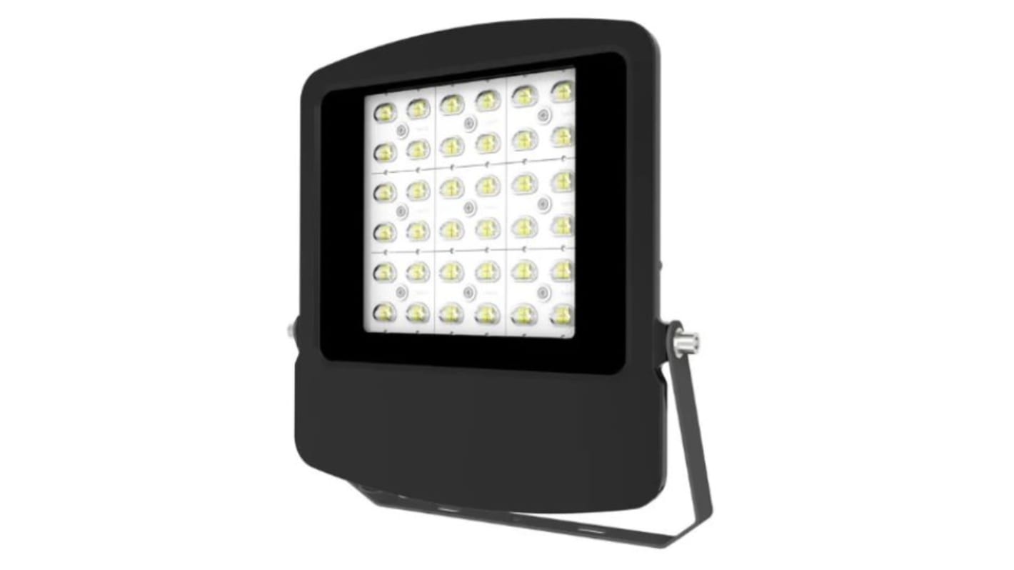 RS PRO LED户外泛光灯, 100 W, IP65, 4000K, 41 x 282 x 280mm
