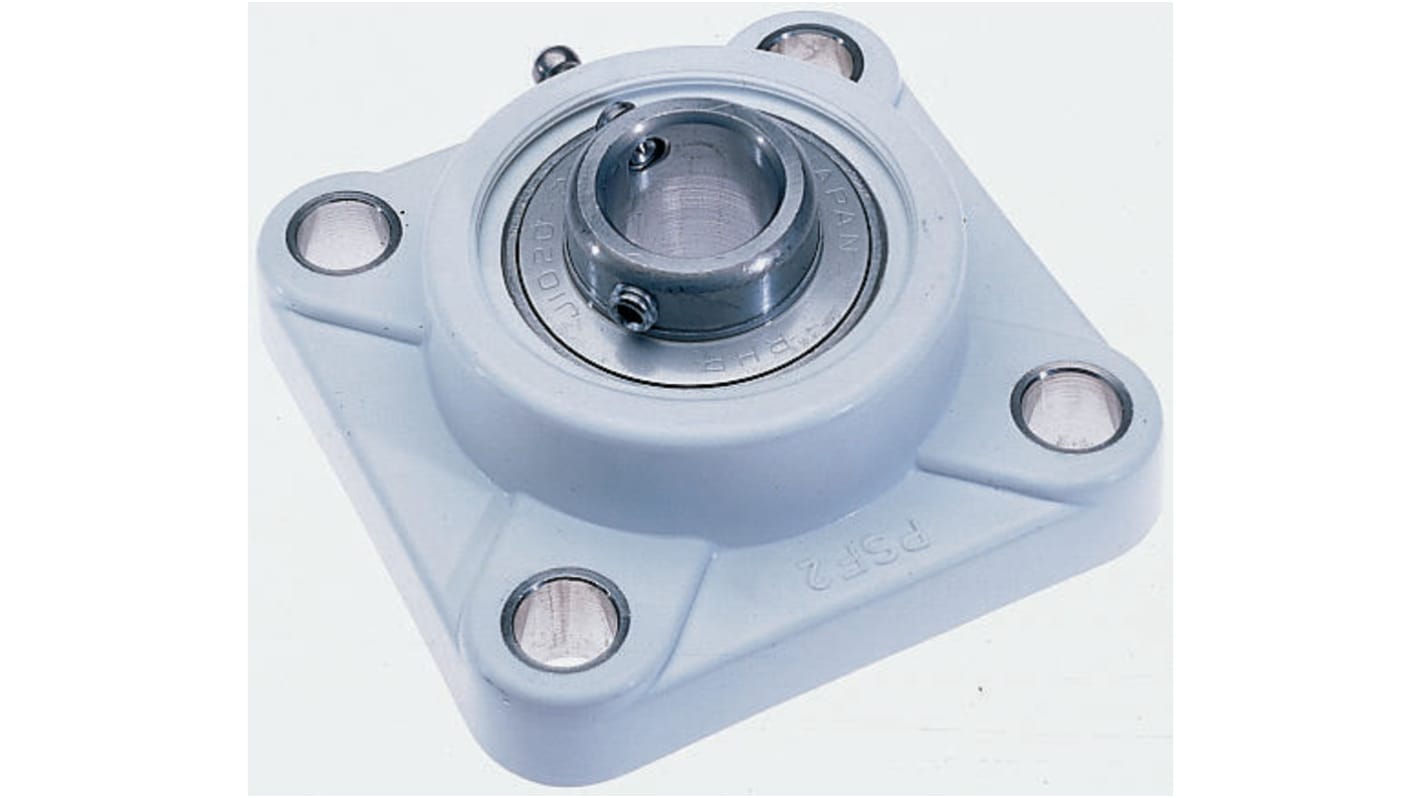 4 Hole Flange Bearing Unit, PSF20CR, 20mm ID