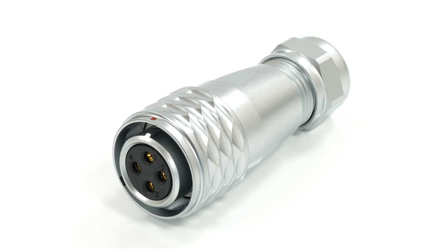 RS PRO Circular Connector, 4 Contacts, Cable Mount, M16 Connector, Plug, Female, IP67