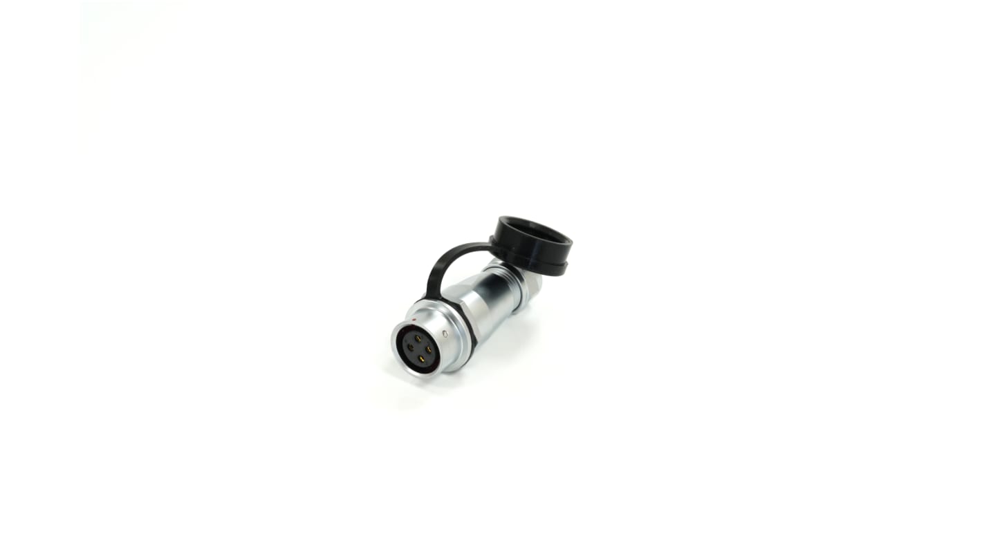RS PRO Circular Connector, 4 Contacts, Cable Mount, M16 Connector, Socket, Female, IP67