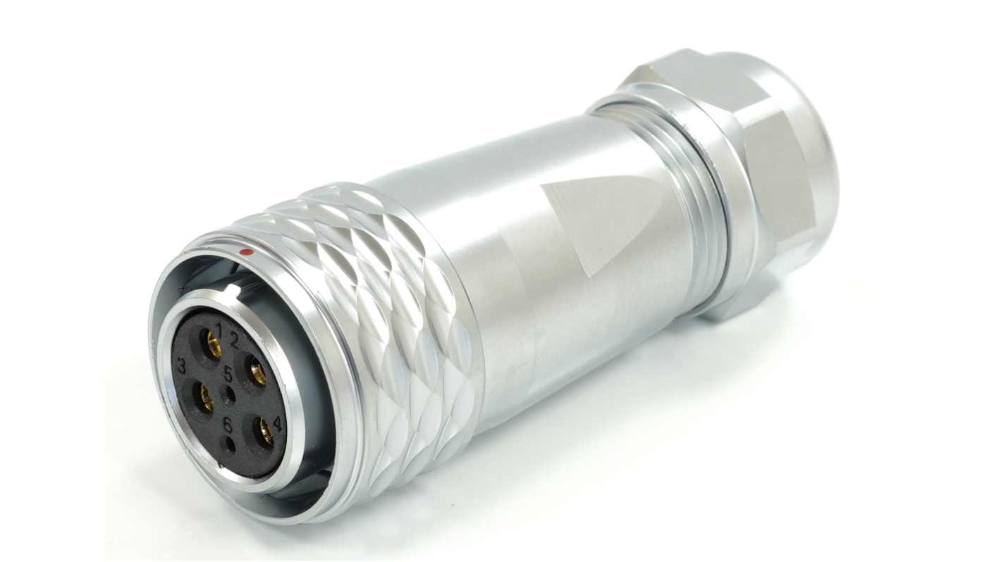 RS PRO Circular Connector, 6 Contacts, Cable Mount, M20 Connector, Plug, Female, IP67
