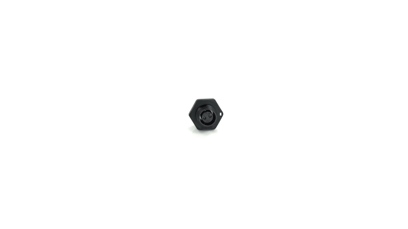 RS PRO Circular Connector, 2 Contacts, Rear Mount, 13 mm Connector, Socket, Female, IP68