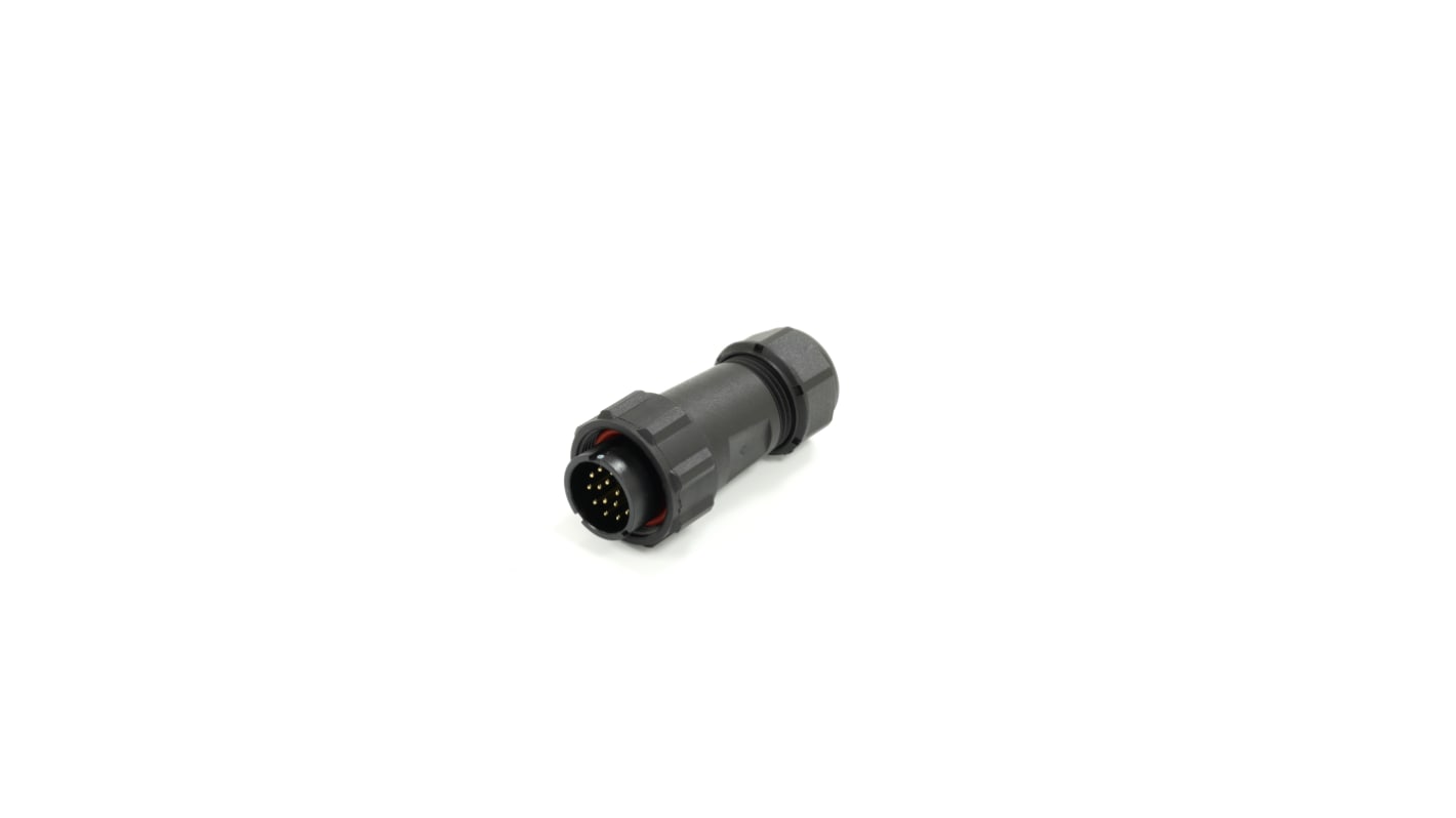 RS PRO Circular Connector, 15 Contacts, Cable Mount, 21 mm Connector, Plug, Male, IP68