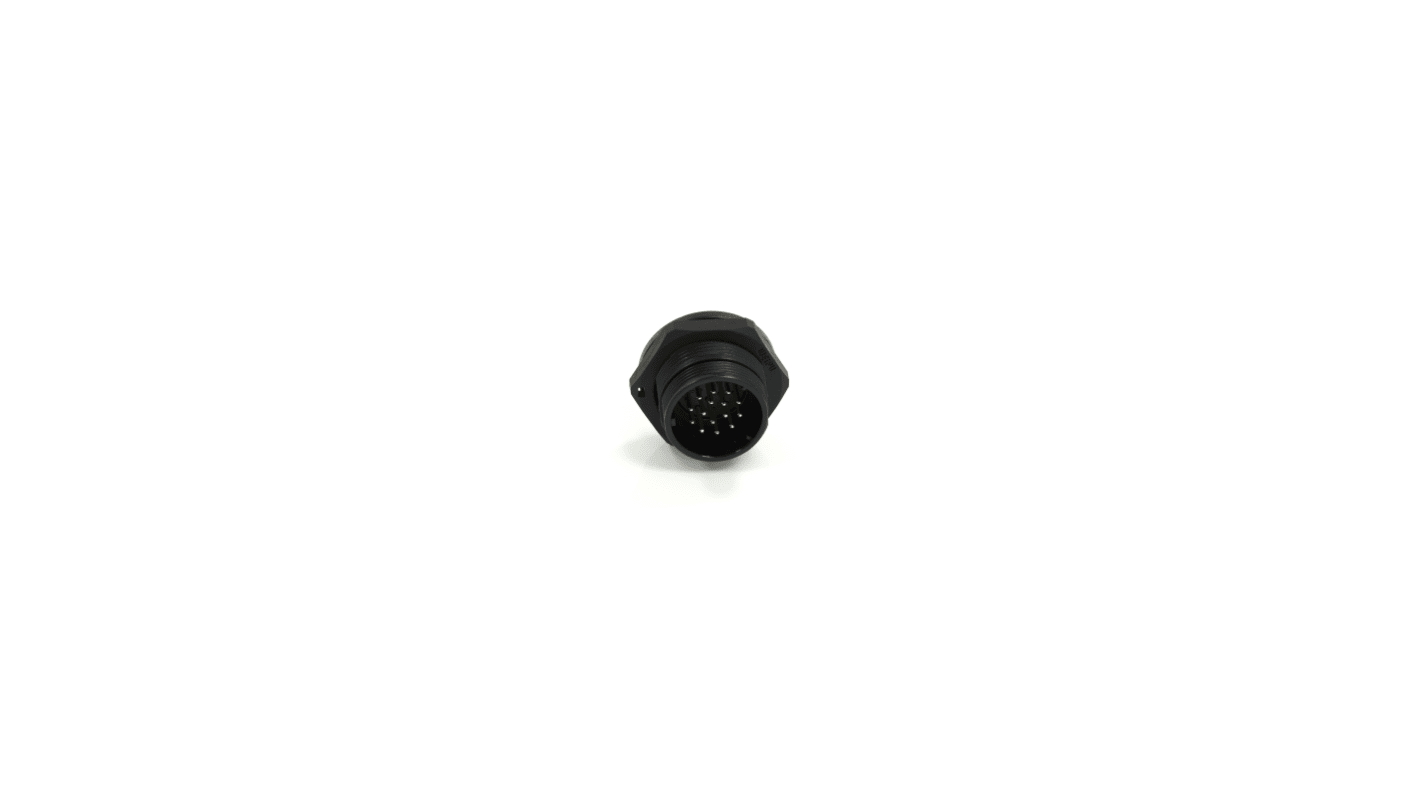 RS PRO Circular Connector, 15 Contacts, Rear Mount, 21 mm Connector, Socket, Male, IP68