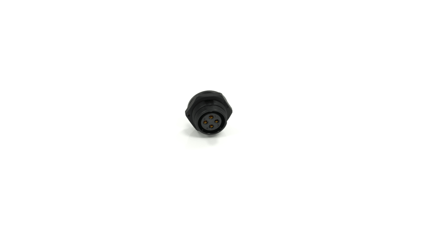 RS PRO Circular Connector, 4 Contacts, Rear Mount, 21 mm Connector, Socket, Female, IP68