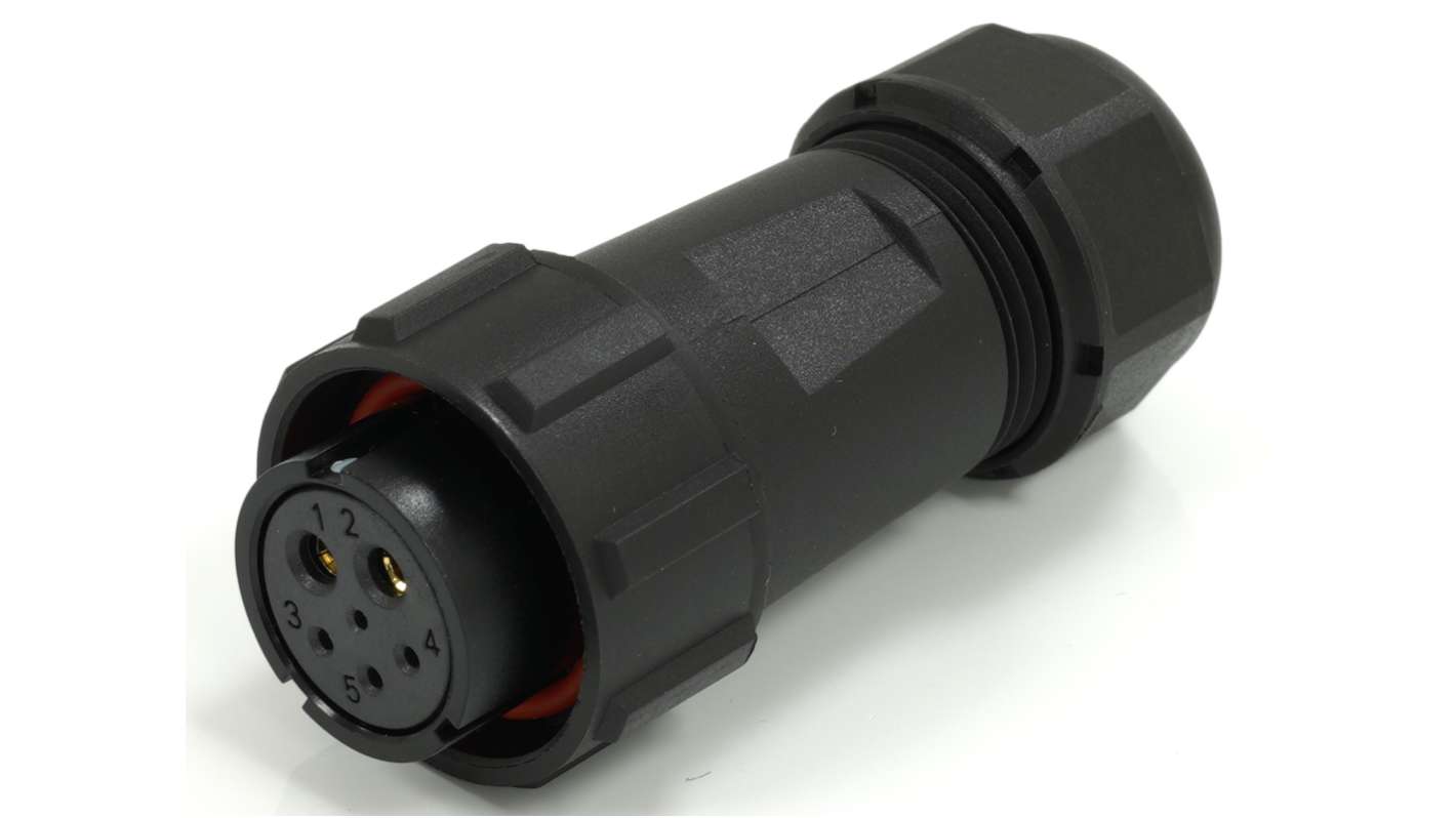 RS PRO Circular Connector, 6 Contacts, Cable Mount, 21 mm Connector, Plug, Female, IP67