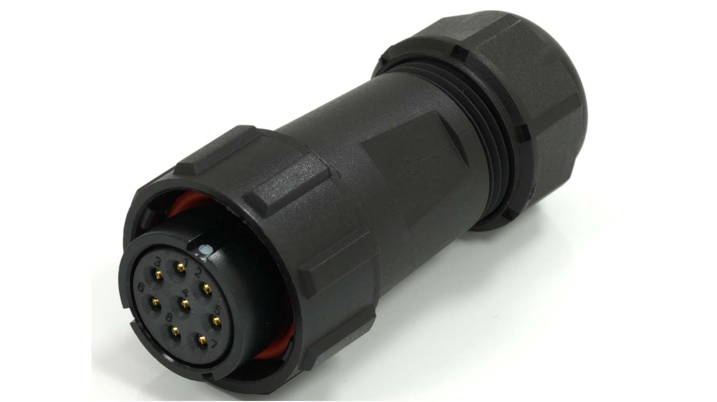 RS PRO Circular Connector, 8 Contacts, Cable Mount, 21 mm Connector, Plug, Female, IP67