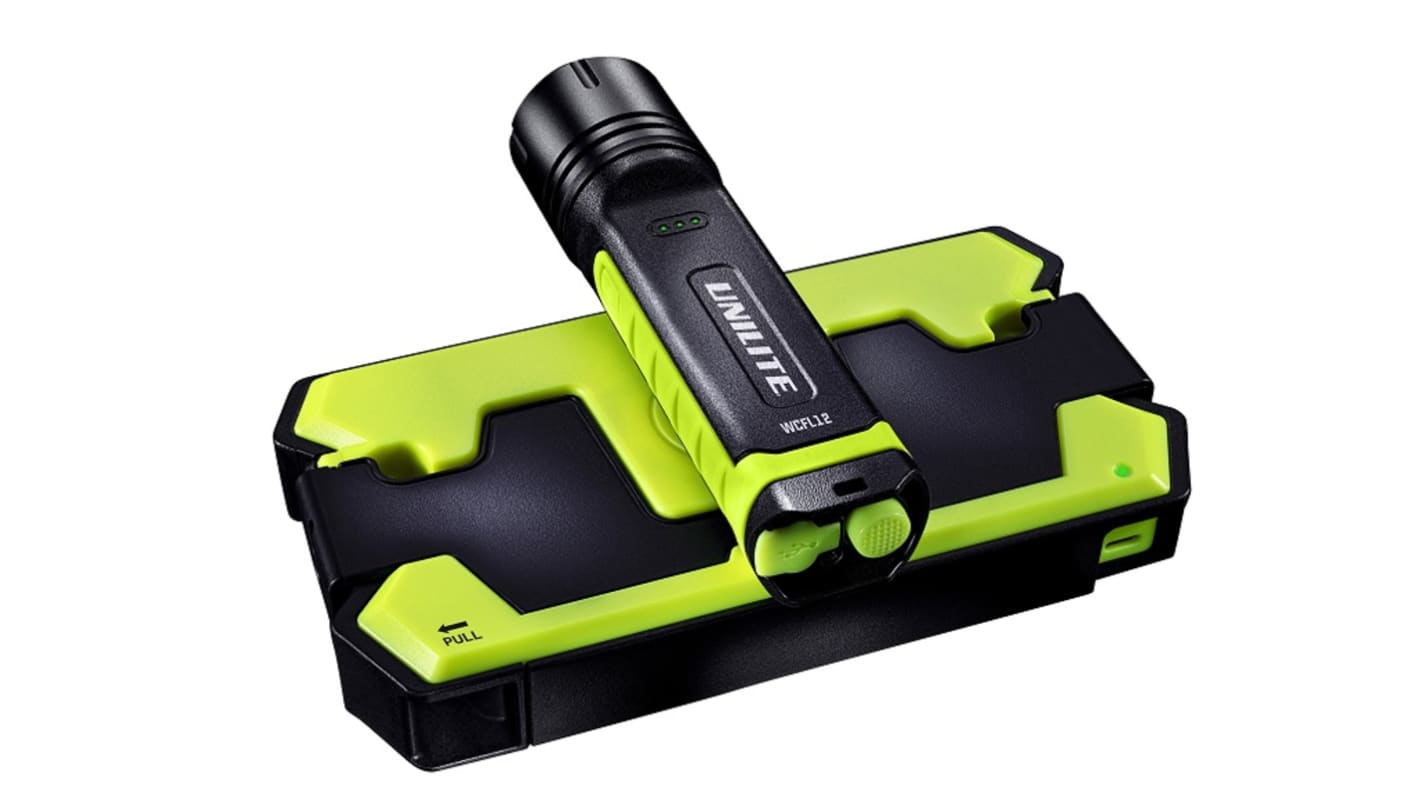 Unilite 12 V Torch Charger for use with Unilite Wireless Products, 190.5 x 101.2 x 28.1 mm, Wall Mounted