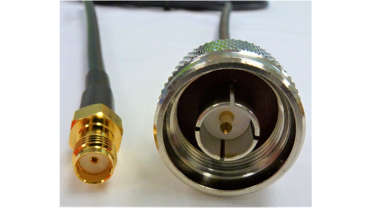 Mobilemark Female SMA to Male N Type, 5m, RF195 Coaxial, Terminated50 Ω