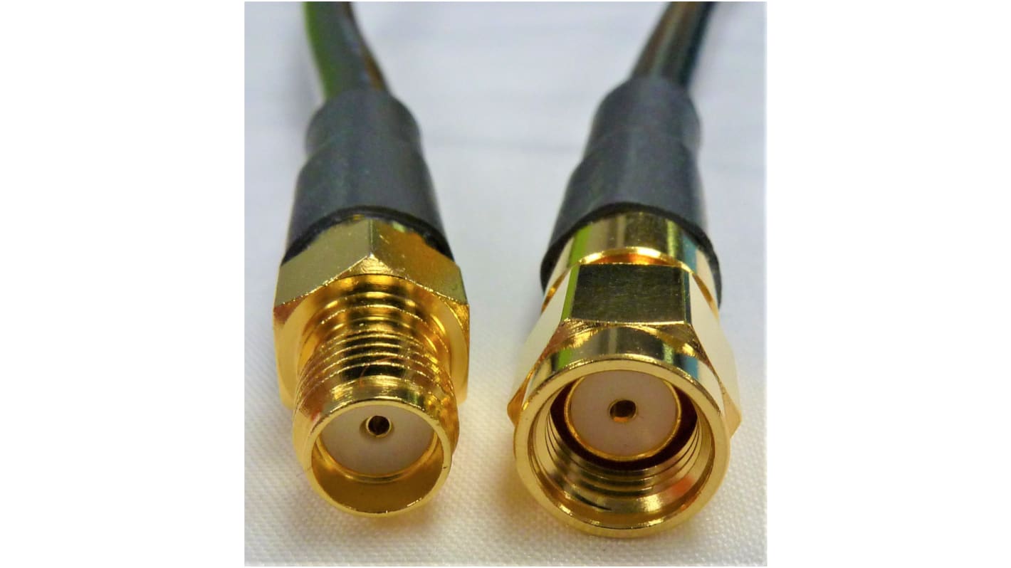 Mobilemark Female SMA to Male RP-SMA, 5m, LMR-240 Coaxial, Terminated50 Ω