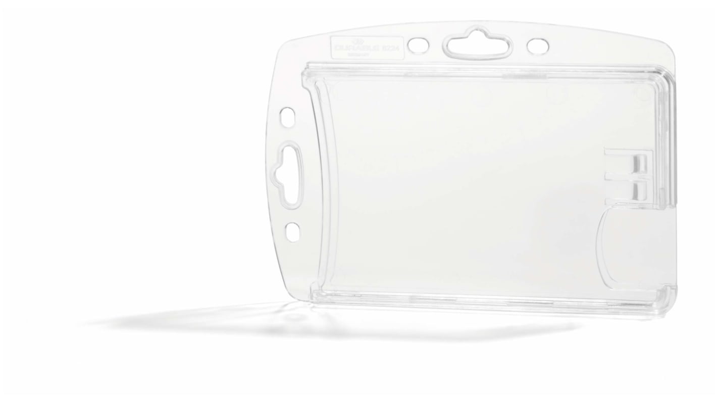 Durable Transparent Polystyrene Name Badge